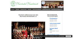 Desktop Screenshot of narrhalla-nandlstadt.de